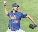  ?? Kathy Willens / Associated Press ?? New York Mets starting pitcher Jacob degrom feels like he’ll still be ready to take the ball on opening day.