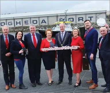  ??  ?? Virgin Media, Louth County Council and Drogheda Port this week announced Virgin Media as headline sponsors of Irish Maritime Festival 2018. Hosted by Louth County Council, this award-winning, family-friendly festival takes place in Drogheda Port on...