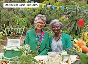  ?? ?? Etheline and Dame Prue Leith.