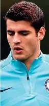  ??  ?? Chelsea pledge: Morata