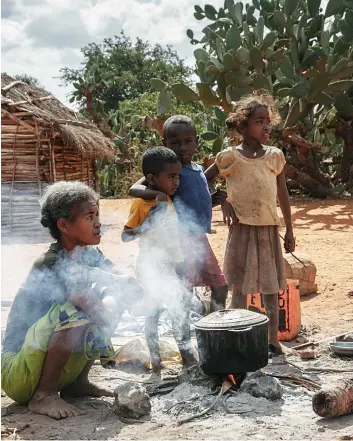  ?? DR ?? Milhões de pessoas na região do Sahel estão a passar dificuldad­es por escassez de alimentos