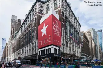  ?? The Macy's Herald Square flagship. ??