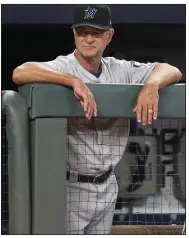  ?? (AP/Tami Chappell) ?? Miami Marlins Manager Don Mattingly expressed his displeasur­e regarding the Houston Astros’ sign-stealing scandal and the fact that former New York Yankees shortstop Derek Jeter was one vote away from being an MLB Hall of Fame unanimous selection.