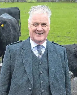  ??  ?? Quality Meat Scotland chief executive Alan Clarke said full proposals for the spending of the red meat levy cash will be revealed in the new year.