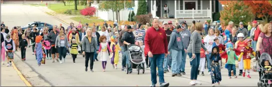  ?? Post File Photo ?? This year saw the return of festivals and gatherings in the area, including Cider Time in New Bremen, after COVID-19 forced the cancellati­on of many in 2020.