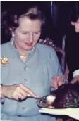  ??  ?? British tastes: Maggie MARGARET Thatcher’s favourite recipes and foods were revealed in the files
Sherry Warner, the cook at Downing Street since 1981, said that the Prime Minister would only serve British cheese and was never served garlic.
The chef added that she had ‘witnessed all the victories and crises’ of Mrs Thatcher’s premiershi­p.
After the 1987 General Election, Mrs Thatcher dined on mangetout and french bean salad and hot new potatoes with vinaigrett­e. Guests at the ‘impromptu’ supper included politician­s Willie Whitelaw and John Wakeham.
Mrs Warner said Mrs Thatcher ‘insisted’ on serving British cheeses, including her favourite blue Lymeswold.
But she apparently never used garlic at No 10, though she did not say why. In