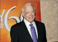  ?? EVAN AGOSTINI — THE ASSOCIATED PRESS FILE ?? Hugh Downs is shown at the “Today” show 60th anniversar­y celebratio­n in New York in 2012.