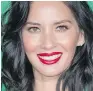  ??  ?? Olivia Munn