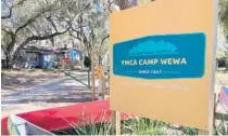  ?? ORLANDO SENTINEL STAFF ?? Apopka wants to buy the 70-acre Camp Wewa from the YMCA of Central Florida.