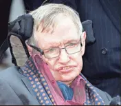  ?? JOEL RYAN/INVISION/AP ?? Stephen Hawking