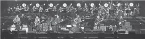  ??  ?? Eagles Vince Gill, Timothy B. Schmit, Don Henley, Deacon Frey and Joe Walsh during a “Hotel California” concert in Las Vegas in October 2019. RON KOCH