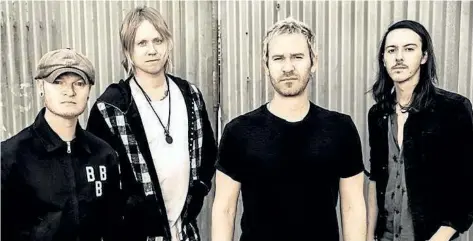  ?? SUPPLIED PHOTO ?? Billboard Music Award winners Lifehouse perform at Niagara Fallsview Casino Resort in Niagara Falls on Friday, Jan. 5.