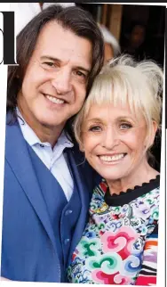  ??  ?? Bond: Barbara Windsor and husband Scott Mitchell in 2017