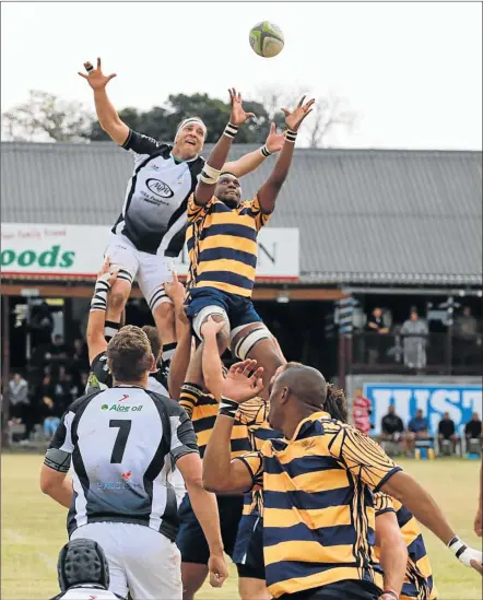  ?? PICTURE ALAN EASON ?? PRIDE OF THE CITY: Police will carry East London’s hopes in Nelson Mandela Bay today, where the final of the Super 12 competitio­n will be decided against Gardens at Uitenhage Central Field