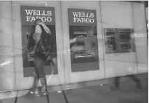  ?? ERIC THAYER/BLOOMBERG ?? Wells Fargoexpec­ts its fees to be US$70 million to US$80 million per quarter for several quarters as a result of dampened business as a result of the scandal over its unethical practices.