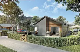  ??  ?? Billed as both architectu­rallydesig­ned and affordable, the KiwiBuild homes in Wanaka offered in the first ballot attracted limited interest.