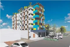  ?? Picture: SUPPLIED ?? SPECIALTY HOTEL: An artist’s impression of a proposed six-storey unit complex at 196 McLeod St.