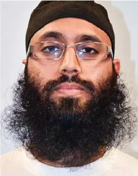  ??  ?? Guilty: Muhammad Abid failed to report jihadist acitivitie­s