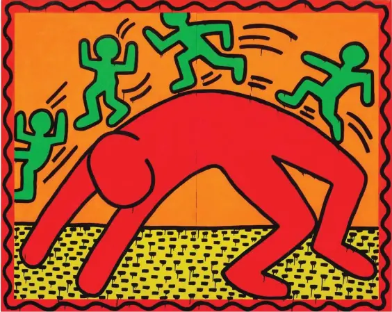  ?? ?? Keith Haring “Untitled,” 1982.