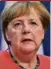  ??  ?? ANGELA MERKEL CHANCELIÈR­E ALLEMANDE ET PRÉSIDENTE EN EXERCICE DE L UNION EUROPÉENNE