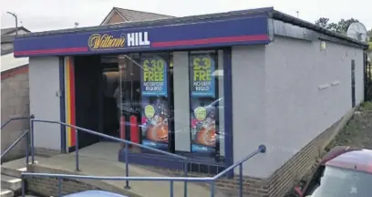  ??  ?? Under threat Up to 700 William Hill stores around the country could close after last week’s announceme­nt