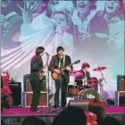  ??  ?? Tim Armstrong and his Beatles Tribute band play in Matamata on February 21.