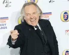  ?? STUART WILSON/GET TY IMAGES/FILE ?? King of alternativ­e comedy Rik Mayall was known for roles in British television, movies and stage production­s.