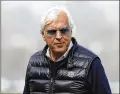  ?? AP 2021 ?? Bob Baffert’s moves were precipitat­ed by a two-year ban Churchill Downs placed on him after Medina Spirit tested positive for a banned medication in 2021.