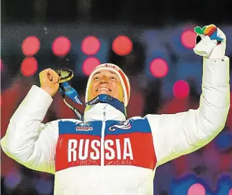  ?? Kvůli dopingu už běžec Alexandr Legkov nesmí na žádnou olympiádu. FOTO PROFIMEDIA ?? Potrestaný vítěz ze Soči.