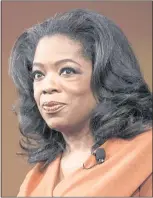  ?? MARY ALTAFFER — ASSOCIATED PRESS ARCHIVES ?? Oprah Winfrey recently released the annual list of her “Favorite Things.” This year marks the 25th anniversar­y of her gift roundup.