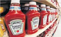  ?? GENE J. PUSKAR/ASSOCIATED PRESS FILE PHOTO ?? Top condiment makers Kraft Heinz and McCormick &amp; Co. are setting up a battle for dominance in the condiment aisle.