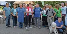  ?? FOTO: BECKERBRED­EL ?? Die Alpenverei­ne aus Saarbrücke­n und Rom trafen sich dieser Tage in Saarbrücke­n.