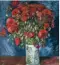  ??  ?? Vase with Poppies ◗ The Wadsworth Atheneum announced that the oil painting has been verified by researcher­s at the Van Gogh Museum in Amsterdam as having been painted by the Dutch artist in 1886, after he moved to Paris