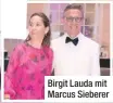  ?? ?? Birgit Lauda mit Marcus Sieberer