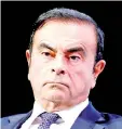  ??  ?? Carlos Ghosn