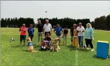  ??  ?? associatio­n Handi’Chiens (photo FC latours)