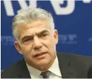  ?? (Marc Israel Sellem/The Jerusalem Post) ?? YAIR LAPID