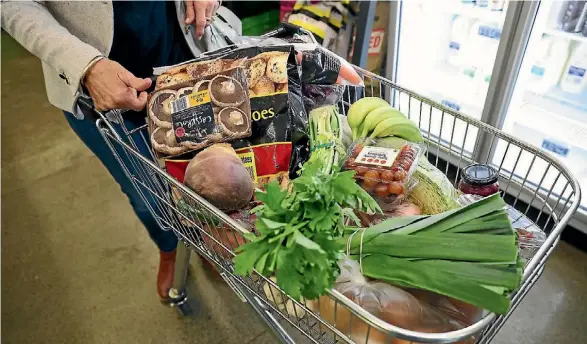  ?? PHOTO: MARION VAN DIJK/STUFF ?? Shoppers are unlikely to get a respite from high vegetable prices.