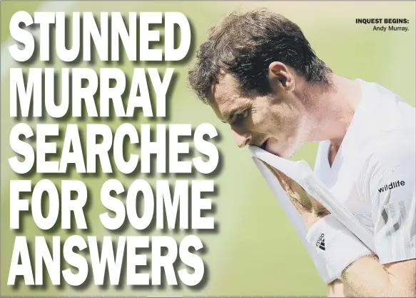  ??  ?? INQUEST BEGINS:
Andy Murray.