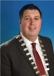  ?? Cathaoirle­ach of Kerry County Council, Cllr Niall Kelleher. ??