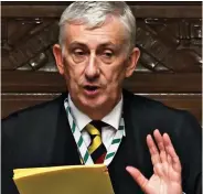  ?? ?? Ruling: Speaker Sir Lindsay Hoyle