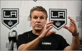  ?? PHOTO BY AXEL KOESTER ?? Kings interim head coach Jim Hiller said the most important thing right now for the team “is getting our frame of mind back where it needs to be.”