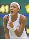  ?? BEN CURTIS/ASSOCIATED PRESS FILE PHOTO ?? Cori ‘Coco’ Gauff, 15, took the tennis world by storm with her Wimbledon run. She has a wildcard entry into the U.S. Open.