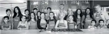  ??  ?? It was an evening of many firsts for the kids who joined our #Clcooktoge­ther event: first time grating a carrot, first time using an oven, first time baking a cobbler. And they all said they’d like to cook more often!