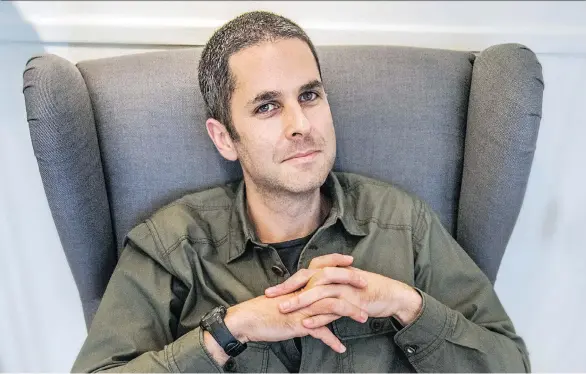  ?? RASMUS KRAMER SCHOU ?? “Part of storytelli­ng,” says Vancouver-raised, award-winning author Tom Rachman, is to “conjure up a fraught situation, then make it tenser still.”