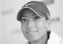  ?? Andreas Gebert/afp/getty Images ?? U.S. golfer Cheyenne Woods, niece of Tiger Woods, is making a name for herself on the Ladies European Tour.