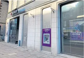  ?? ?? PLANNING APPLICATIO­NS: clockwise from top left, a wildlife pond plan in Ballater; the Christos Greek Taverna may be returned to ‘ecclesiast­ic use’ as part of the Credo Centre; NatWest ATM to be ripped out in Union Street; and a ‘ceiling of light’ is proposed for Bon Accord Terrace.