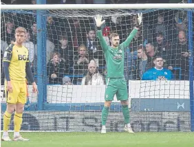  ?? ?? Posh goalkeeper Will Norris must become error-free.