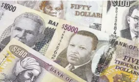  ?? ?? Jamaican banknotes