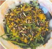  ??  ?? This healthy power bowl is bursting with prairie flavours. It combines three main companion crops of Indigenous people. Try it with your family this National Indigenous Peoples Day. (Supplied photo)